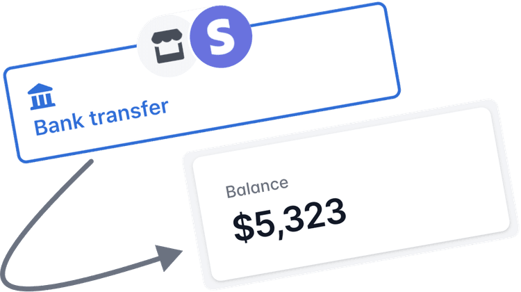 Bank transfer payment